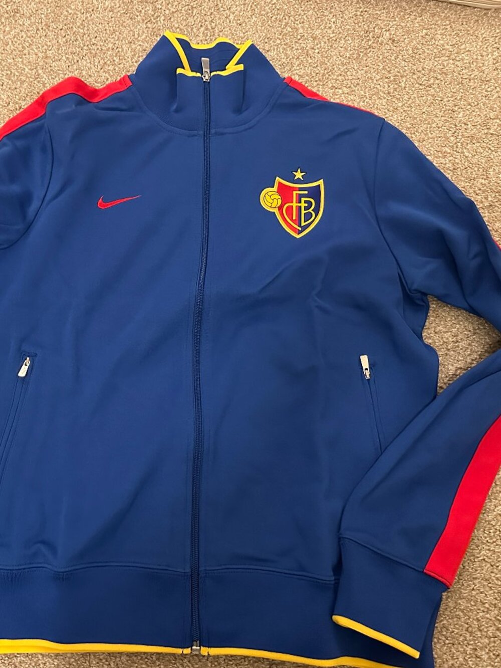 Nike N98 FC Basel 1893 Track Jacket Large